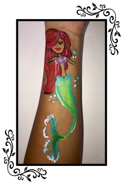 Mermaid Arm Painting